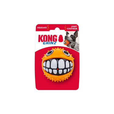 KONG Grinz Puffer Fish Dog Toy
