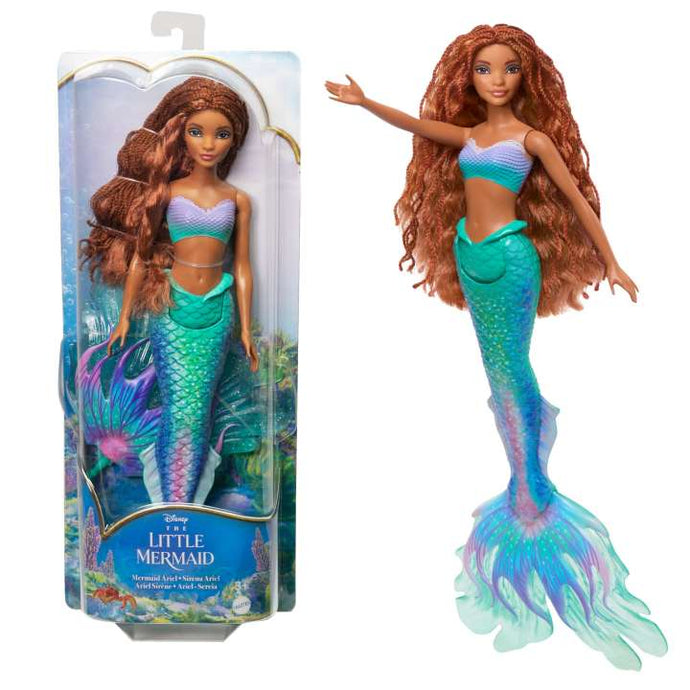 Disney Barbie the Little Mermaid Ariel Doll, Mermaid Fashion Doll Inspired By the Movie