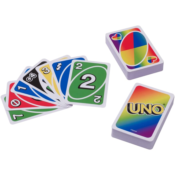 Load image into Gallery viewer, UNO Card Game Play With Pride With It Gets Better Project
