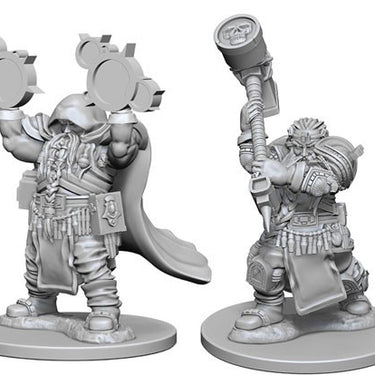 Dungeons & Dragons: Nolzur's Marvelous Unpainted Miniatures - W02 Dwarf Male Cleric