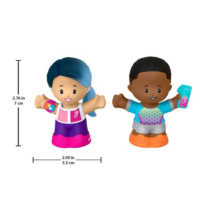 Load image into Gallery viewer, Little People Barbie Toy Set 2-Pack
