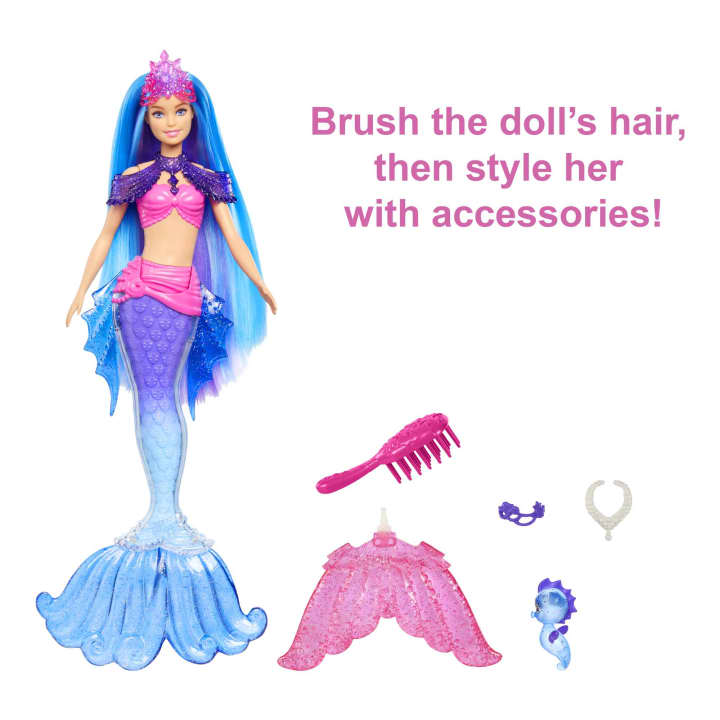 Load image into Gallery viewer, Barbie Mermaid Power &#39;Malibu&#39; Mermaid Doll &amp; Accessories Set
