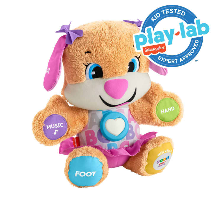 Load image into Gallery viewer, Fisher-Price Laugh &amp; Learn Sis Plush Baby Toy With Lights
