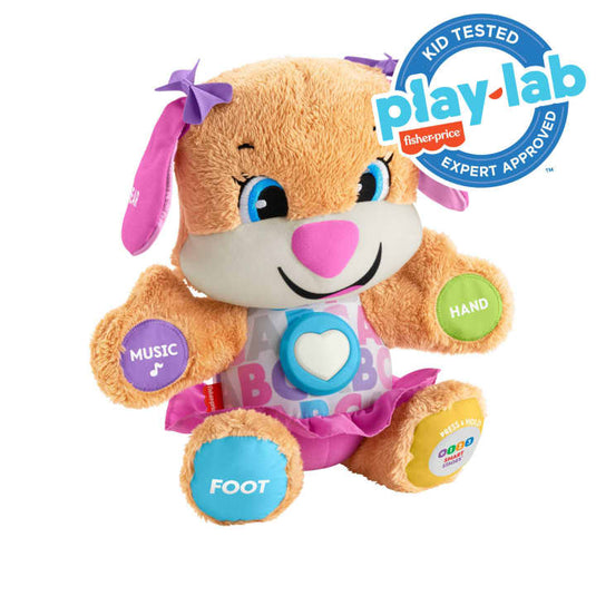 Fisher-Price Laugh & Learn Sis Plush Baby Toy With Lights