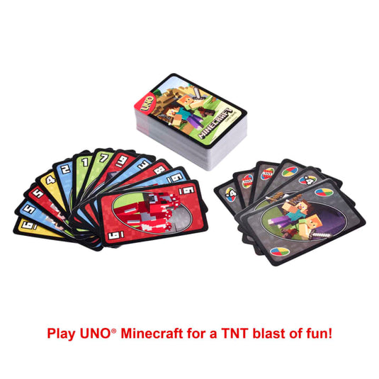 Minecraft Uno Card Game