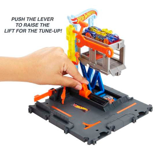 Hot Wheels City Downtown Repair Station Playset