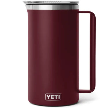 YETI 64oz Pitcher w/Twist-to-Lock Lid (Wild Vine Red)