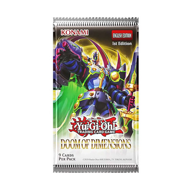 Yu-Gi-Oh Doom of Dimensions Booster Pack