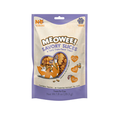 Meowee! Chicken & Salmon Savory Slices Cat Treat