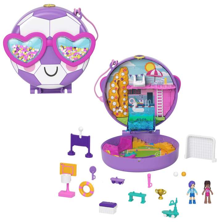 Load image into Gallery viewer, Pollypolly Pocket Dolls And Accessories
