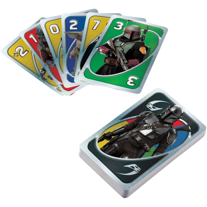 Load image into Gallery viewer, UNO Star Wars The Mandalorian Card Game
