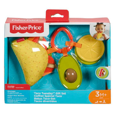 Fisher-Price Taco Tuesday Gift Set With 3 Food-themed Sensory Toys
