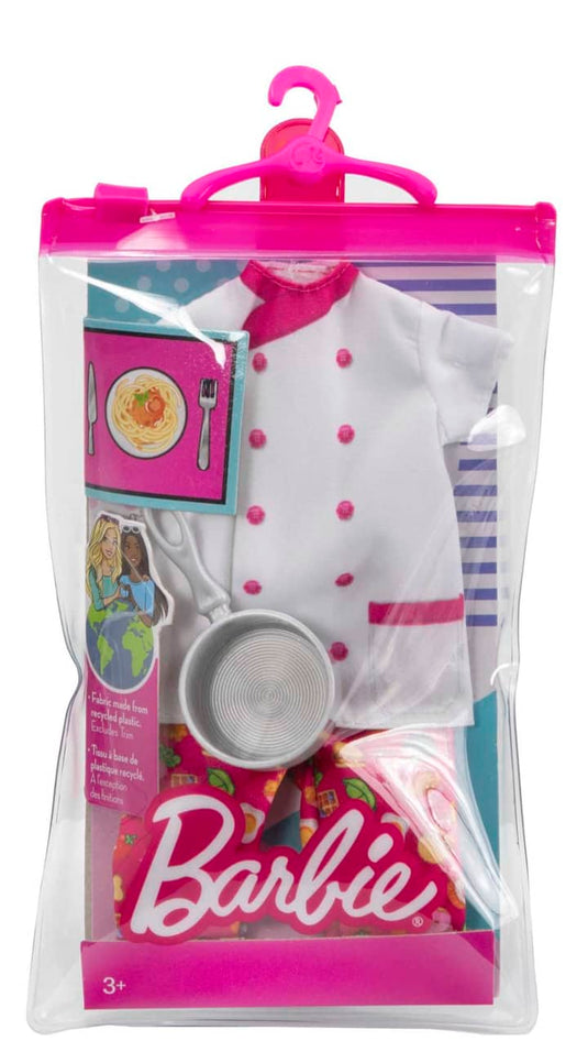 Barbie Fashion Pack, Career Chef Doll Clothes Pack