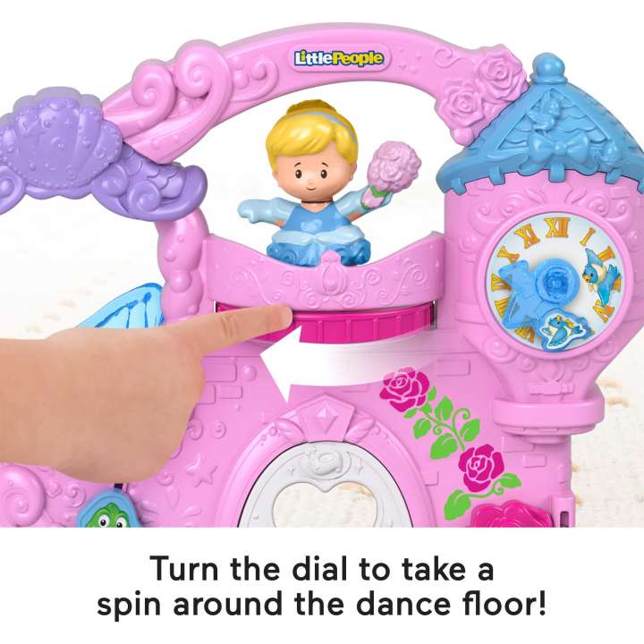 Load image into Gallery viewer, Disney Princess Play &amp; Go Castle Little People Portable Playset
