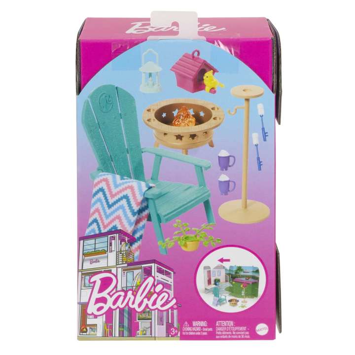 Load image into Gallery viewer, Barbie® Furniture and Accessory Pack, Kids Toys, Backyard Patio
