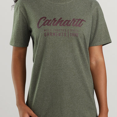 Carhartt Women's Loose Fit Heavyweight Short-Sleeve Crafted Graphic T-Shirt