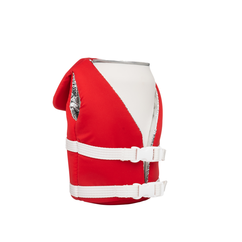 Load image into Gallery viewer, FLAG RED BEVERAGE LIFE VEST
