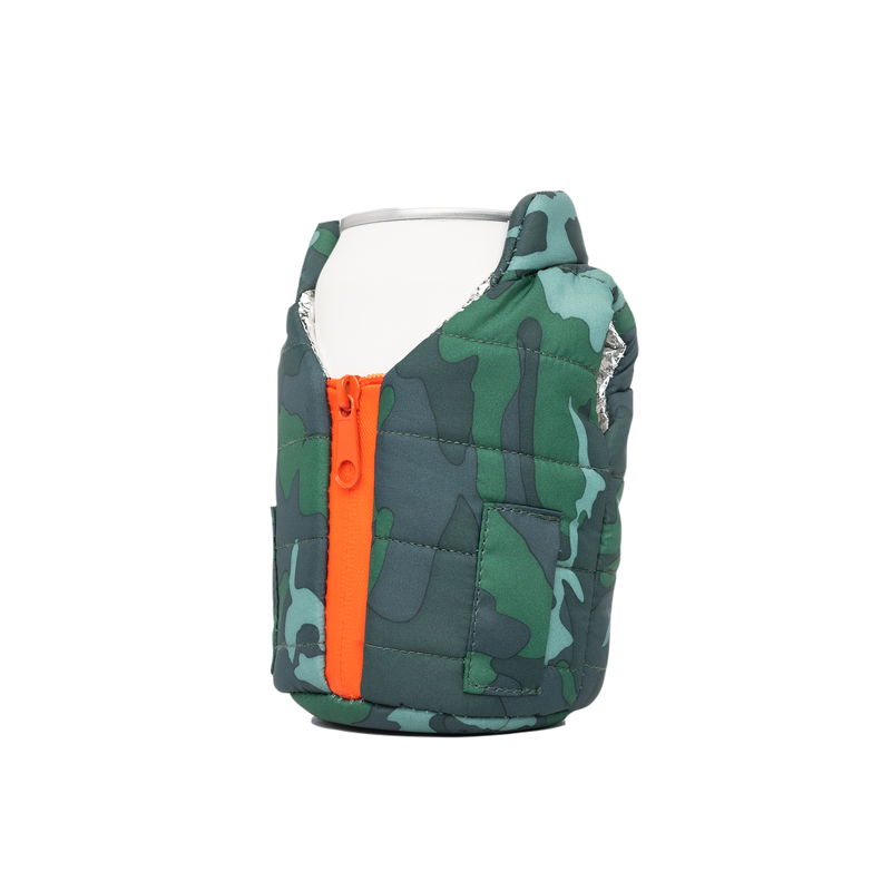 Load image into Gallery viewer, GREEN CAMO BEVERAGE VEST
