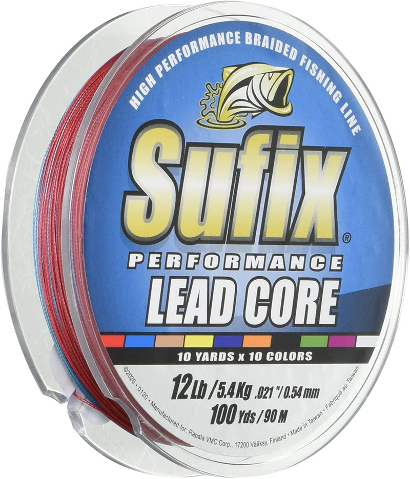 Load image into Gallery viewer, Sufix Performance Lead Core 100 Yards Metered Fishing Line
