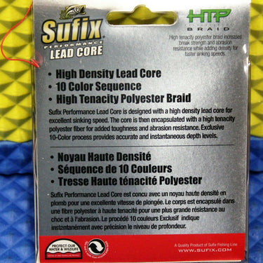 Sufix Performance Lead Core 100YDS 15LB Metered
