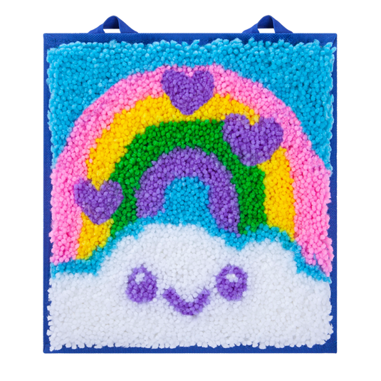 LatchKits Smiling Rainbow Latch Hook Kit