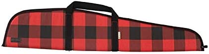 Allen Company Lakewood Heritage Rifle and Shotgun Gun Case, Universal, Red, 46 and 52 inches, Lockable with Thick Padding, Buffalo Plaid, Made in The USA