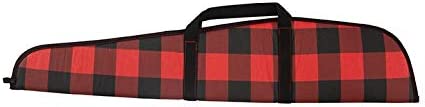 Allen Company Lakewood Heritage Rifle and Shotgun Gun Case, Universal, Red, 46 and 52 inches, Lockable with Thick Padding, Buffalo Plaid, Made in The USA