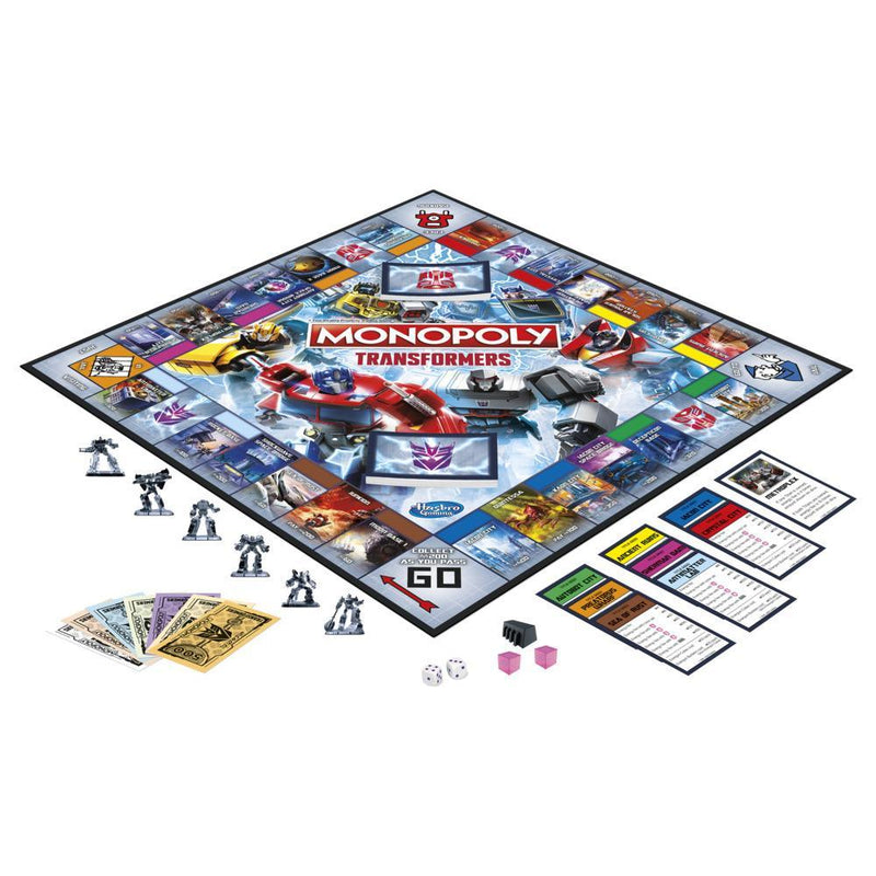 Load image into Gallery viewer, Monopoly: Transformers Edition Board Game for Kids Ages 8 and Up
