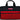 Craftsman 13 in. W X 9.75 in. H Wide Mouth Tool Bag 6 pocket Black/Red