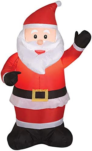 Gemmy Holiday Inflatables Airblown 4 Foot Santa