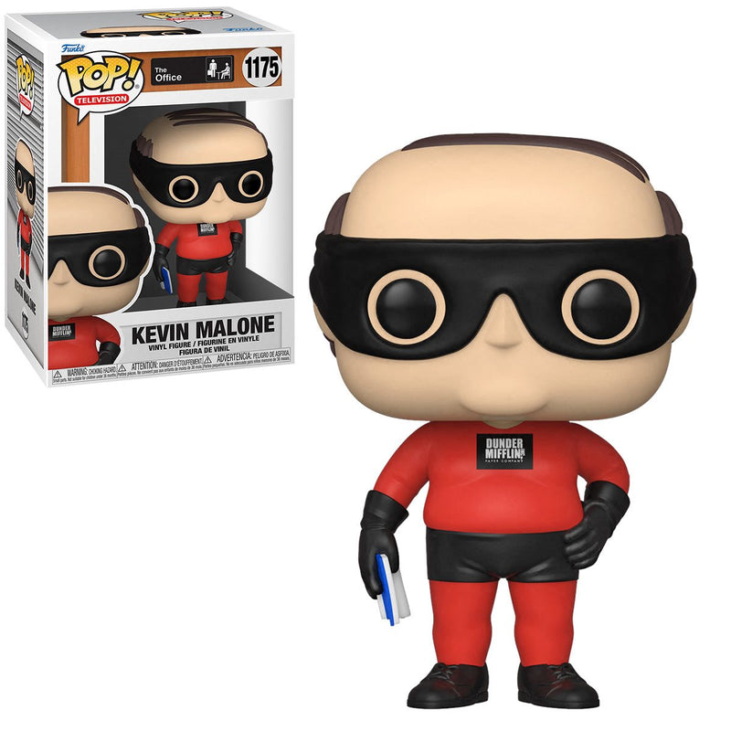 Load image into Gallery viewer, The Office - Kevin Malone as Dunder Mifflin Superhero Funko Pop! Vinyl Figure
