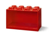 8-Stud Brick Shelf – Bright Red