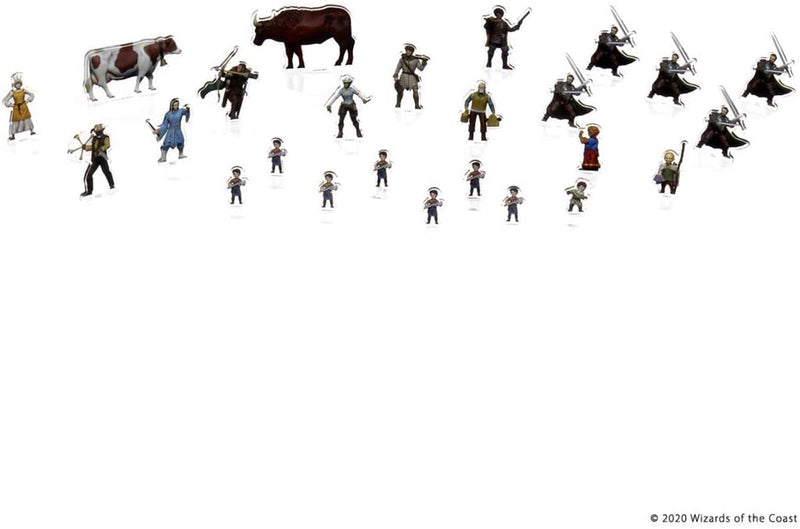 Load image into Gallery viewer, D&amp;D Idols of the Realms Essentials 2D Miniatures Sidekick Pack
