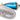 Classic Vibrax® Silver and Chrome Blue 3/16