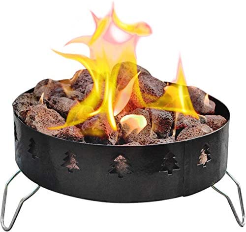 Camp Chef Compact Fire Ring Portable Propane Gas Fire Pit with Carry Kit, 15-Inch Diameter, 55,000 BTU