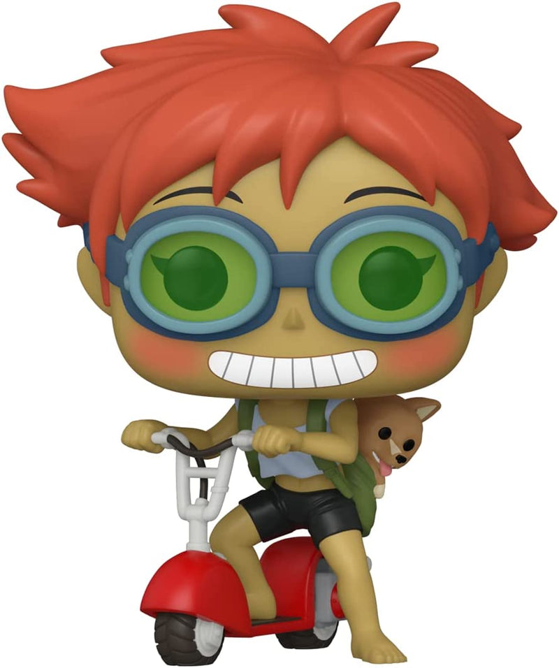 Load image into Gallery viewer, Funko Pop! Animation: Cowboy Bebop - Edward on Scooter with EIN
