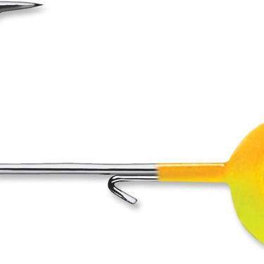 NME Neon Moon Eye Jig Chartreuse Orange 1/2