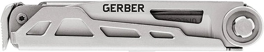 erber Gear Armbar Drive Multitool with Screwdriver Pocket Knife 2.50 In Blade, Urban Blue