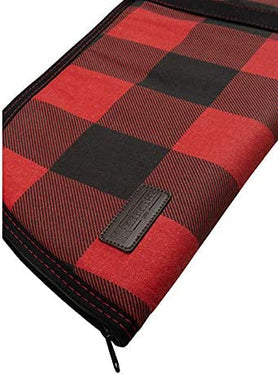 Allen Company Lakewood Heritage Rifle and Shotgun Gun Case, Universal, Red, 46 and 52 inches, Lockable with Thick Padding, Buffalo Plaid, Made in The USA