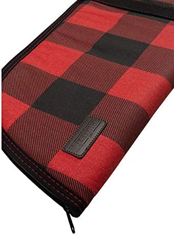 Load image into Gallery viewer, Allen Company Lakewood Heritage Rifle and Shotgun Gun Case, Universal, Red, 46 and 52 inches, Lockable with Thick Padding, Buffalo Plaid, Made in The USA
