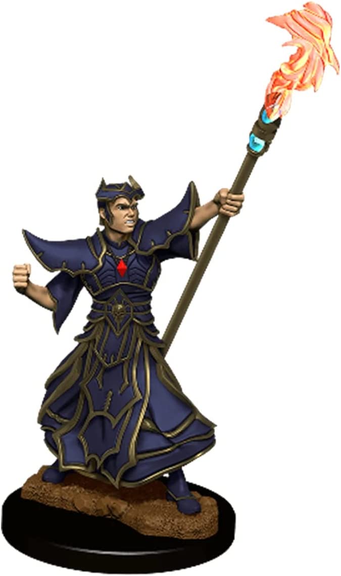 Load image into Gallery viewer, WizKids Pathfinder Deep Cuts Unpainted Miniatures: Wave 11: Male Human Sorcerer
