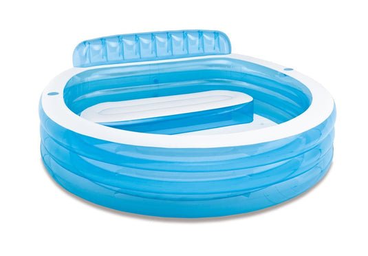 Intex Swim Center® Round Inflatable Family Lounge Pool