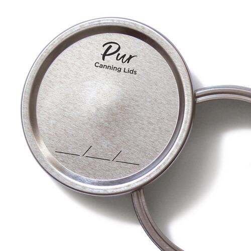 PUR Canning Lids and Bands Regular Mouth