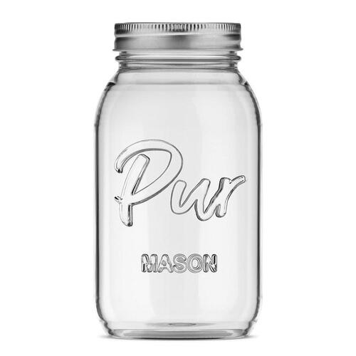 Load image into Gallery viewer, PUR Mason Jar Wide Mouth 64 oz
