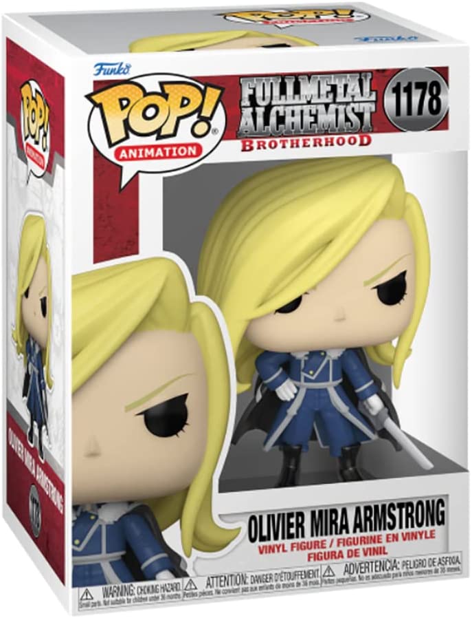 Load image into Gallery viewer, Funko Pop! Animation: Full Metal Alchemist: Brotherhood - Oliver Mira Armstrong
