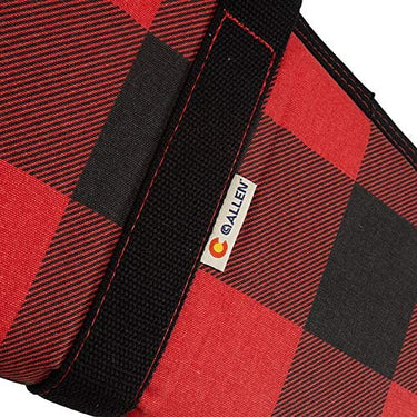Allen Company Lakewood Heritage Rifle and Shotgun Gun Case, Universal, Red, 46 and 52 inches, Lockable with Thick Padding, Buffalo Plaid, Made in The USA