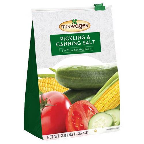 Mrs. Wages Pickling and Canning Salt 48 oz