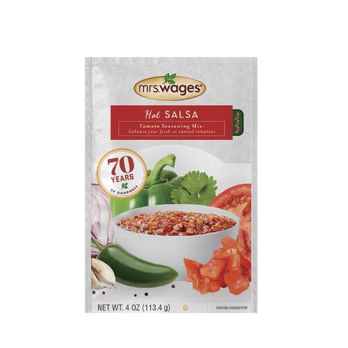 Mrs. Wages Hot Salsa Tomato Mix 4 oz