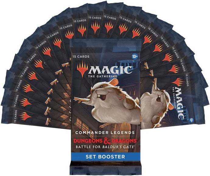 Magic: The Gathering - Commander Legends Baldurs Gate SET BOOSTER (1 Booster)