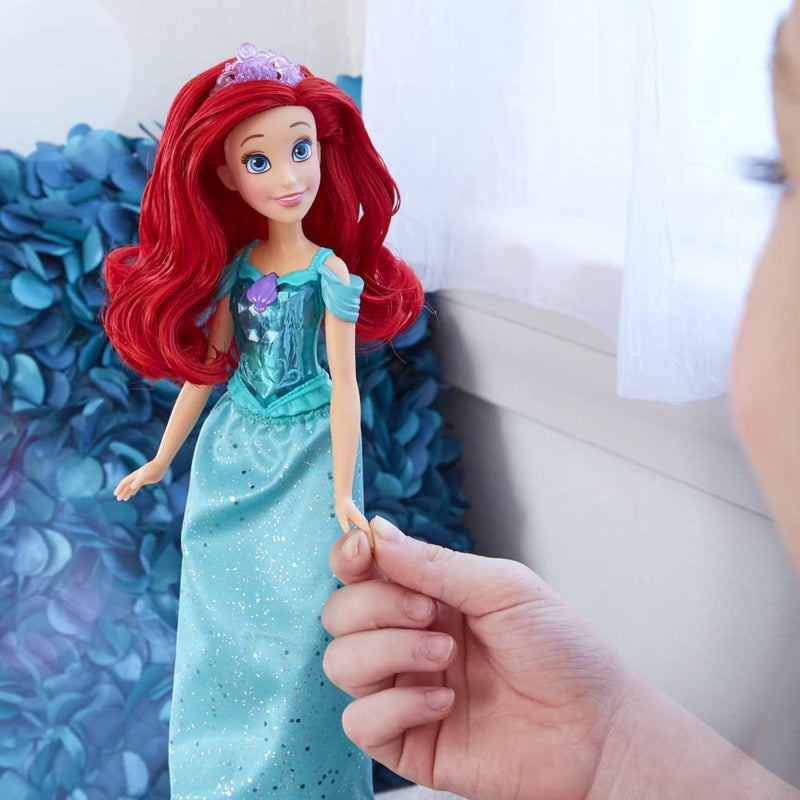 Load image into Gallery viewer, Disney Princess Royal Shimmer Ariel Doll, Fashion Doll with Skirt and Accessories, Toy for Kids Ages 3 and Up
